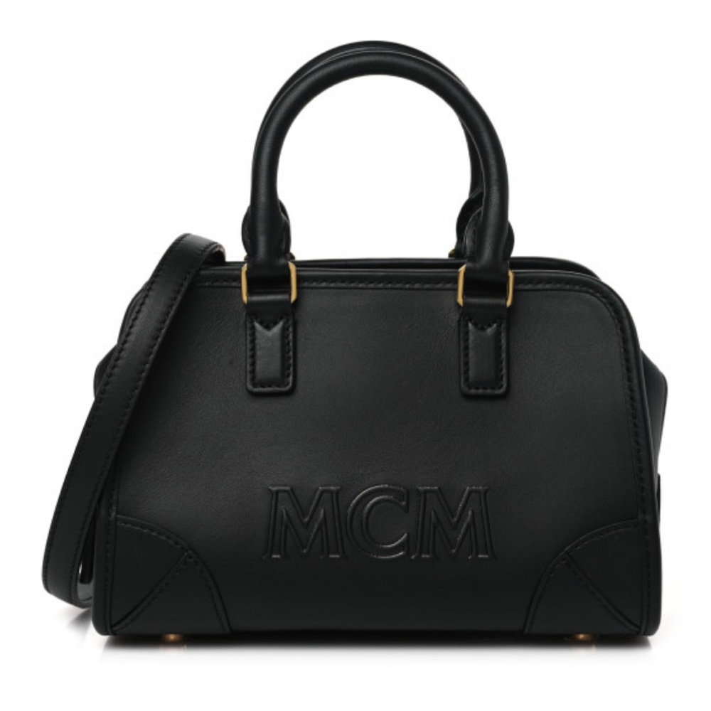 NWT: MCM Boston Leather mini bag